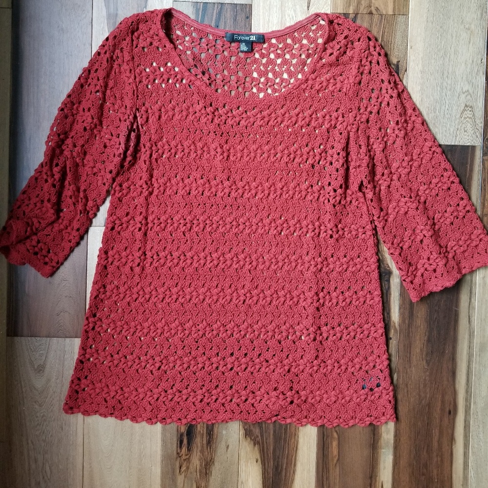 Forever 21 Crochet Top